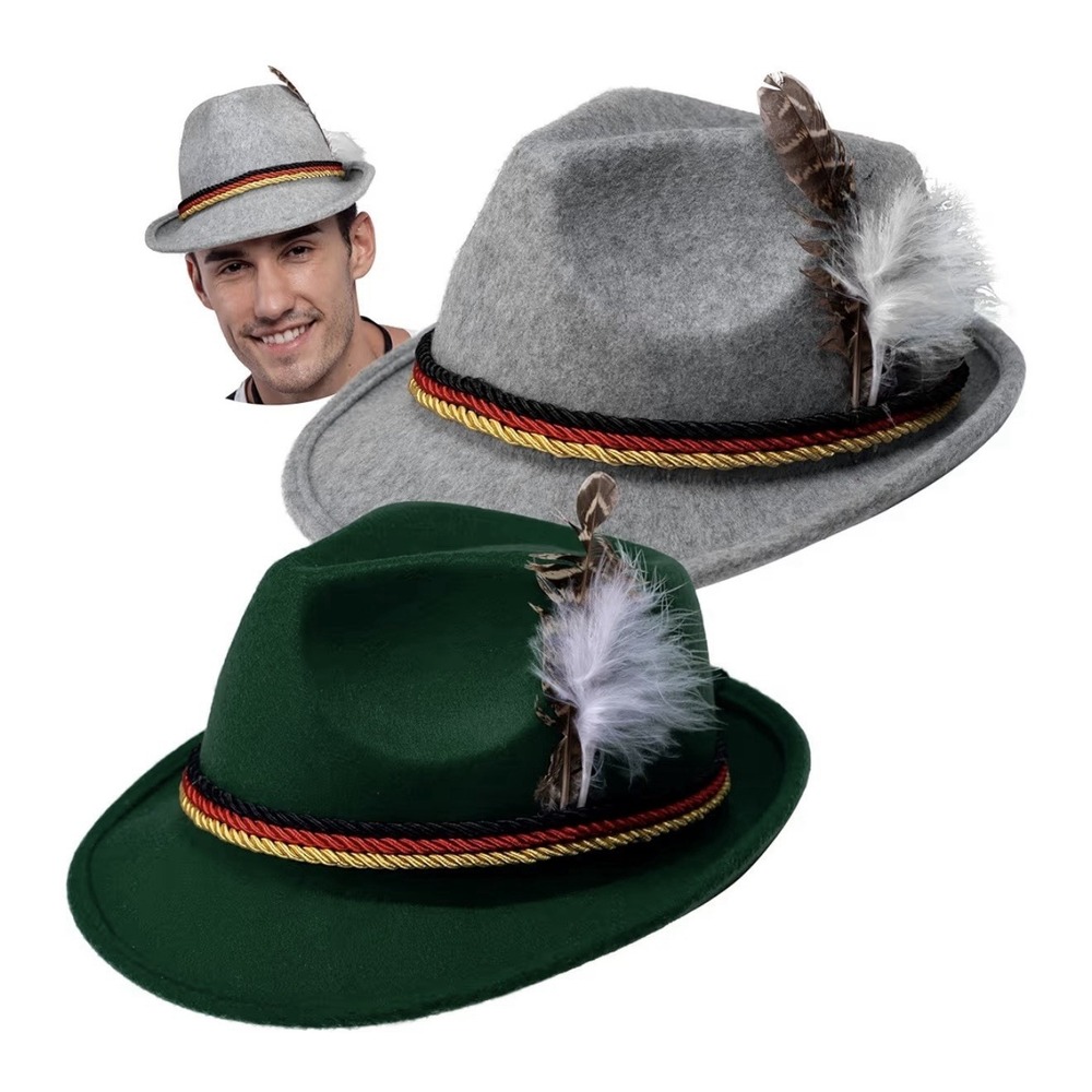 Spooktacular Creations Oktoberfest Hats, 2 PCS German Oktoberfest